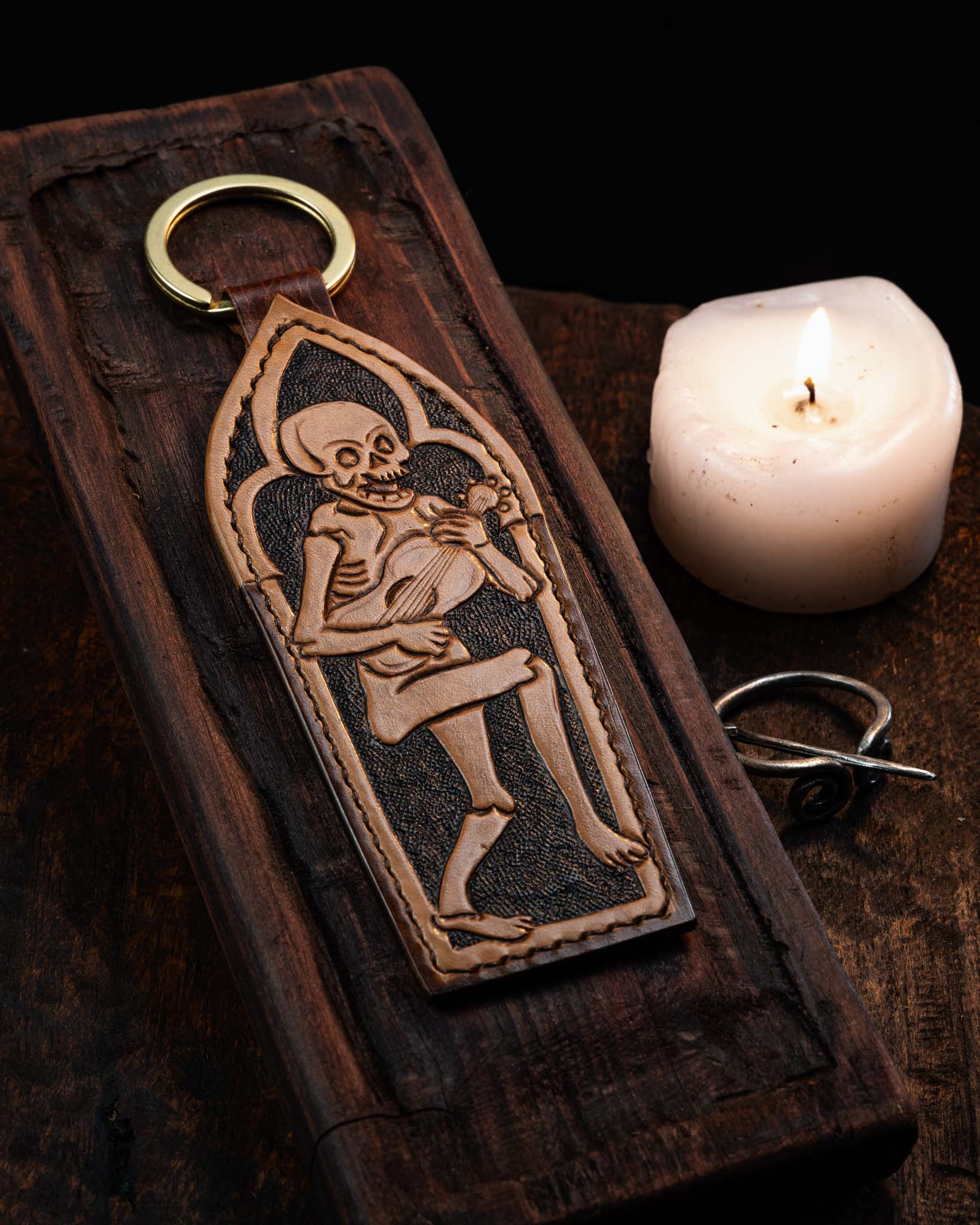 Danse Macabre/The String Player Keychain