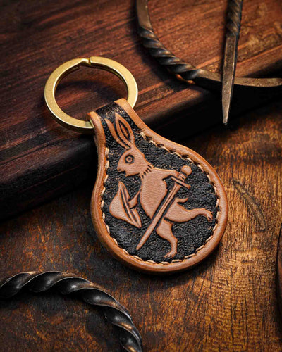 The Vengeful Hare - Marginalia Keychain